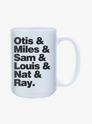 Otis & Miles & Sam & Louis & Nat & Ray Mug 15oz