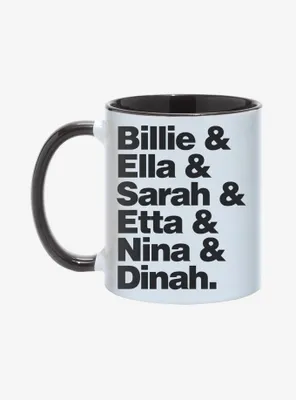 Billie & Ella Sarah Etta Nina Dinah Mug