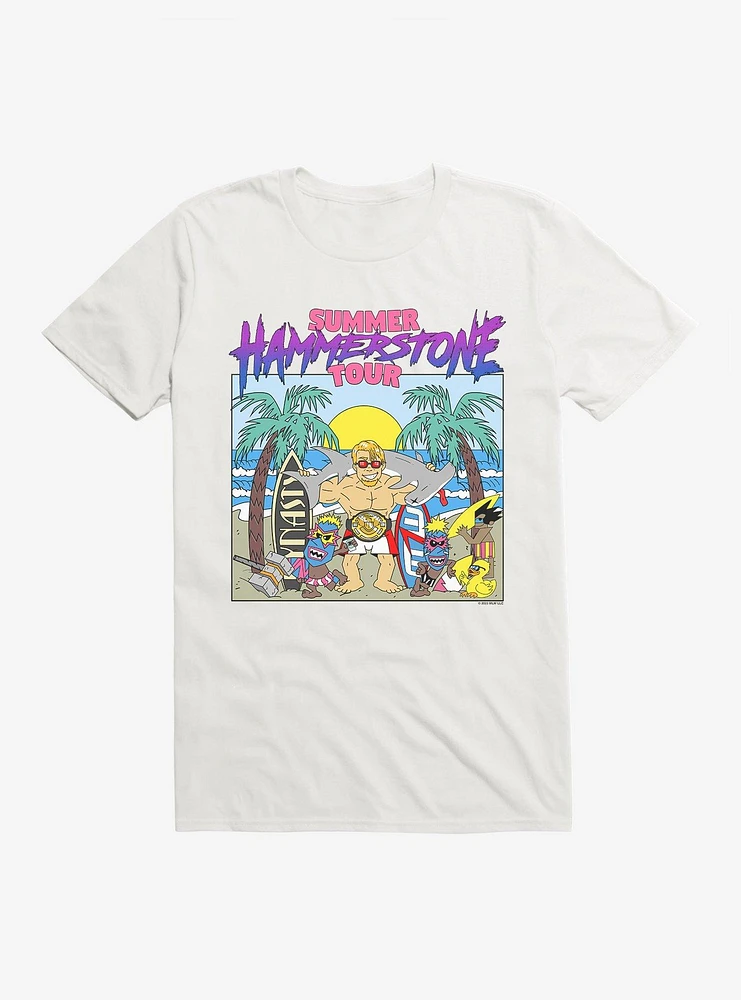 Major League Wrestling Hammerstone Summer Tour T-Shirt