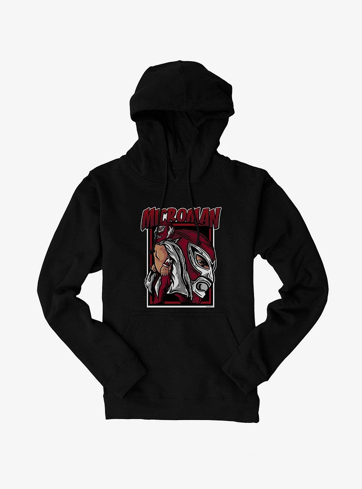 Major League Wrestling Microman Comic Hoodie