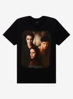 Twilight Trio Forest Boyfriend Fit Girls T-Shirt Plus Size