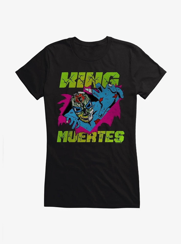 Major League Wrestling King Muertes Zombie Girls T-Shirt