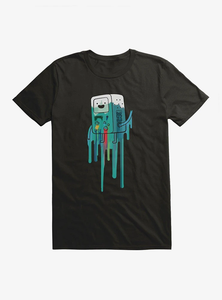 Adventure Time BMO Paint Drip T-Shirt