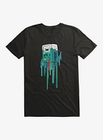 Adventure Time BMO Paint Drip T-Shirt