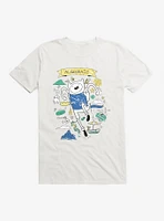 Adventure Time Finn Algebraic T-Shirt