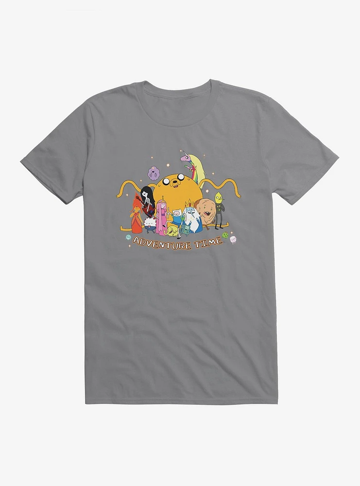 Adventure Time Characters Sparkle T-Shirt