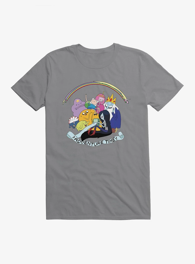 Adventure Time Group Smiling T-Shirt