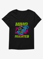 Major League Wrestling King Muertes Zombie Womens T-Shirt Plus