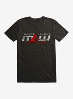 Major League Wrestling Grunge Logo T-Shirt