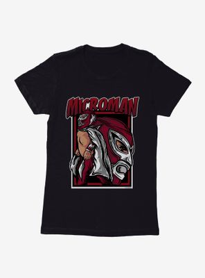 Major League Wrestling Microman Comic Womens T-Shirt