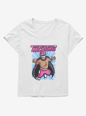 Major League Wrestling Lucha Microman Womens T-Shirt Plus