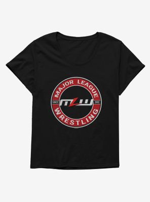 Major League Wrestling Circle Logo Womens T-Shirt Plus