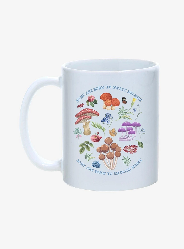 Born Sweet Mushroom Mug 11oz