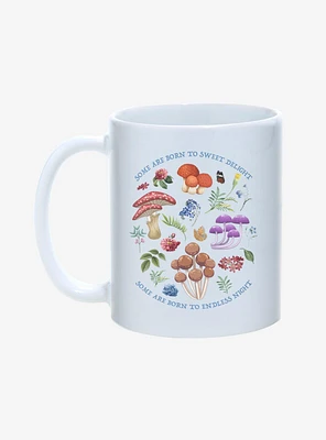 Born Sweet Mushroom Mug 11oz