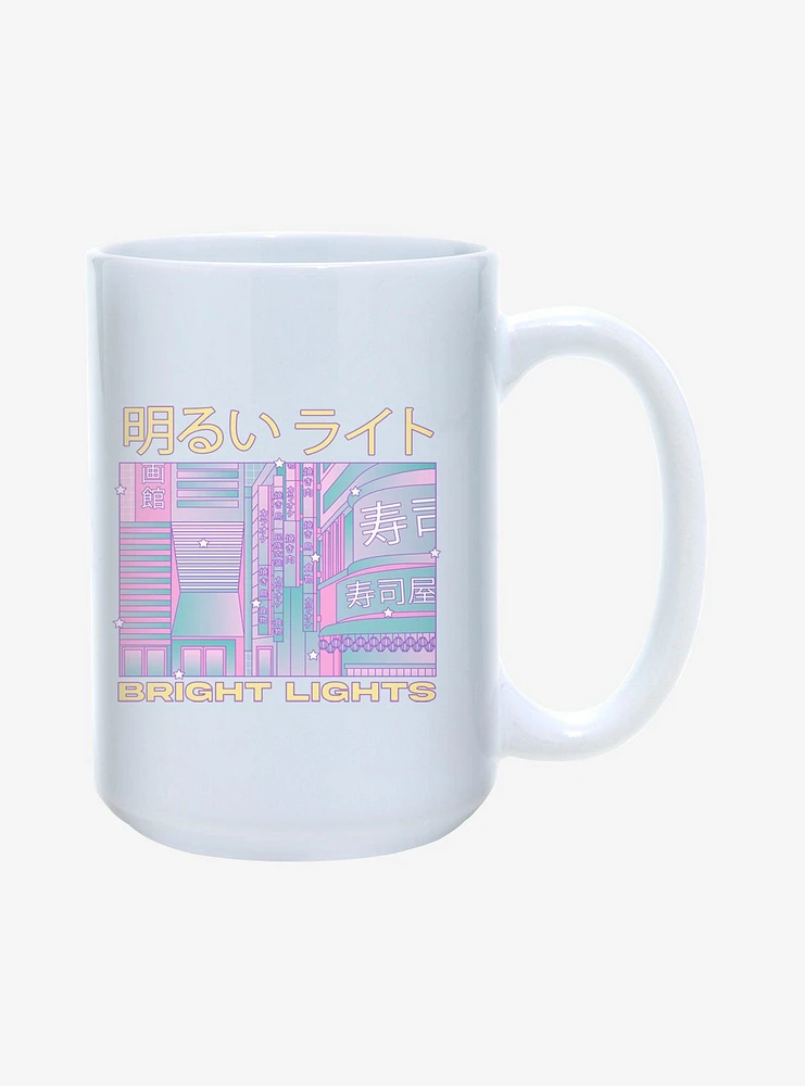 Bright Lights Kanji Mug 15oz