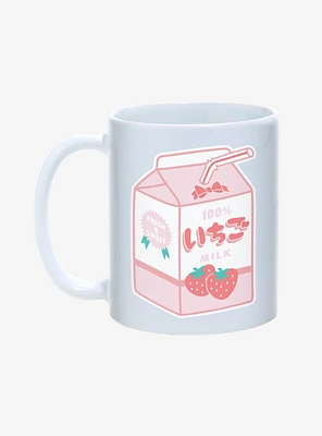 Strawberry Milk Box Mug 11oz