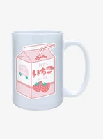 Strawberry Milk Box Mug 15oz
