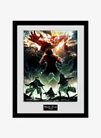 Attack On Titan Key Art Framed Poster