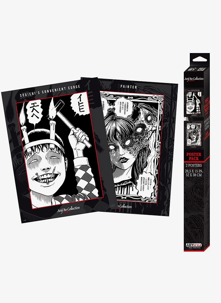 Junji Ito Boxed Poster Set, Series 2