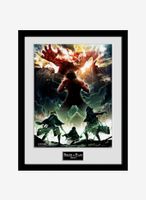 Attack On Titan Key Art Framed Poster