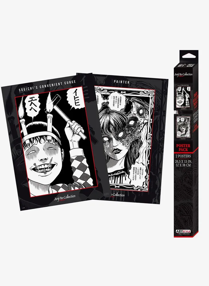 Junji Ito Boxed Poster Set, Series 2