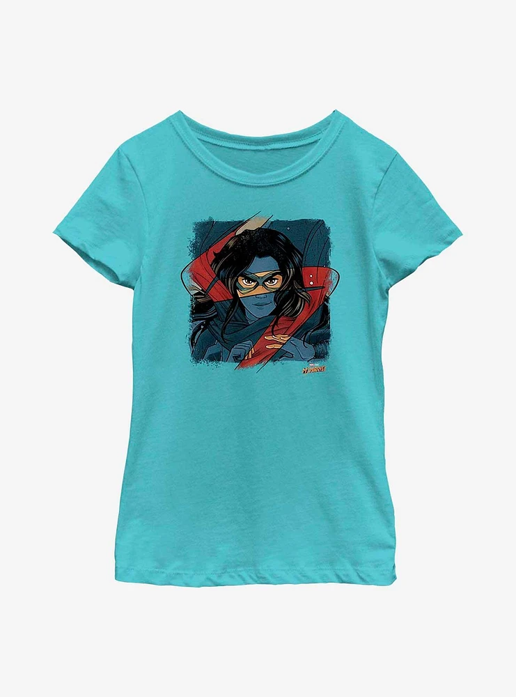 Marvel Ms. Portrait Youth Girls T-Shirt