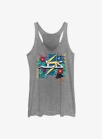 Marvel Ms. Flowers and Bolt Tank Top