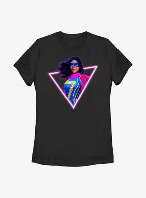 Marvel Ms. Neon Womens T-Shirt