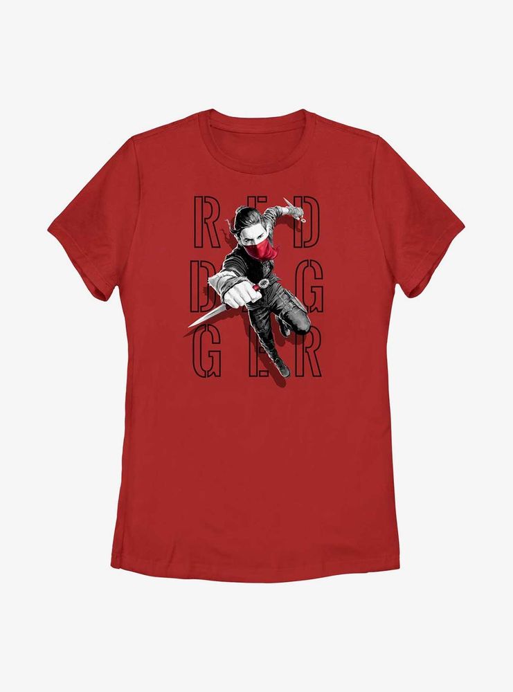 Marvel Ms. Red Dagger Womens T-Shirt