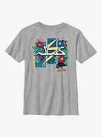 Marvel Ms. Flowers and Bolt Youth T-Shirt