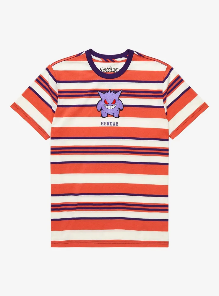 Pokémon Gengar Striped T-Shirt - BoxLunch Exclusive