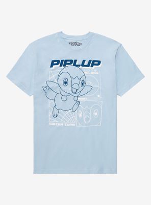 Pokémon Piplup Pokédex Entry T-Shirt - BoxLunch Exclusive