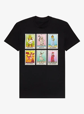 Shrek Characters Tarot Cards T-Shirt - BoxLunch Exclusive