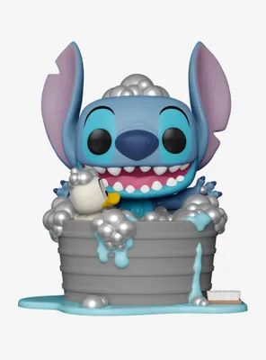 Funko Disney Lilo & Stitch Pop! Deluxe Stitch In Bathtub Vinyl Figure 2022 HT Expo Exclusive