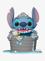 Funko Disney Lilo & Stitch Pop! Deluxe Stitch In Bathtub Vinyl Figure 2022 HT Expo Exclusive