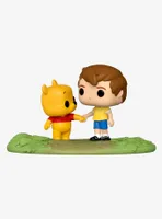 Funko Disney Winnie The Pooh Pop! Moment Christopher Robin With Pooh Vinyl Figure 2022 HT Expo Exclusive