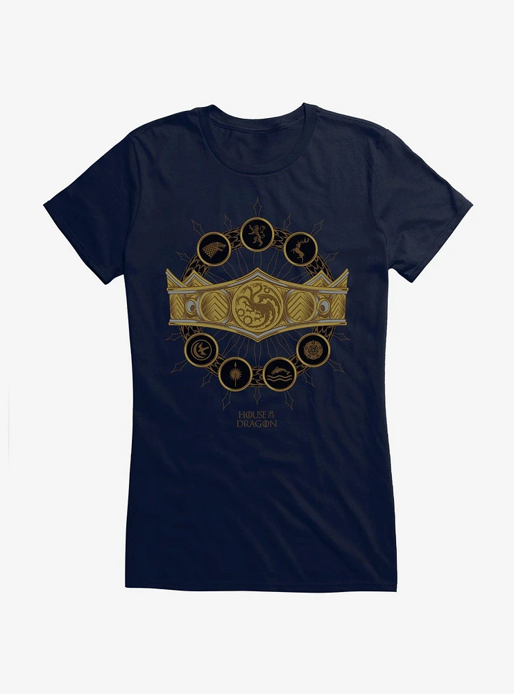 House of the Dragon Sigils Girls T-Shirt