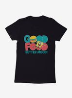 SpongeBob SquarePants Good Food Better Mood! Womens T-Shirt