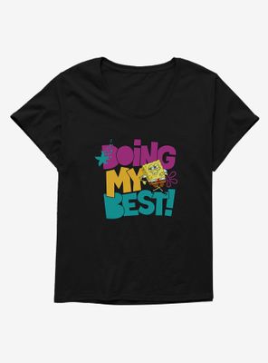 SpongeBob SquarePants Doing My Best! Womens T-Shirt Plus