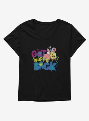 SpongeBob SquarePants Got Your Back Womens T-Shirt Plus