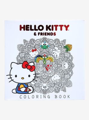 Hello Kitty & Friends Coloring Book