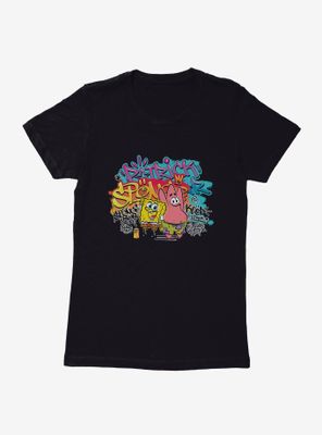 SpongeBob SquarePants Hip Hop Duo Womens T-Shirt