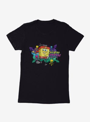 SpongeBob SquarePants Hip Hop Jellyfish Jammin' Womens T-Shirt