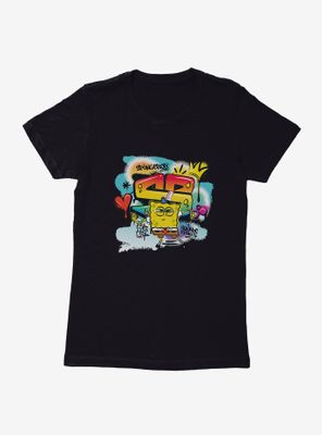 SpongeBob SquarePants Hip Hop King Womens T-Shirt