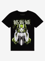Demon Spider Girl T-Shirt By Square Apple Studios
