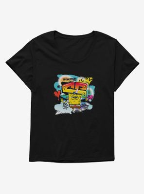 SpongeBob SquarePants Hip Hop King Womens T-Shirt Plus