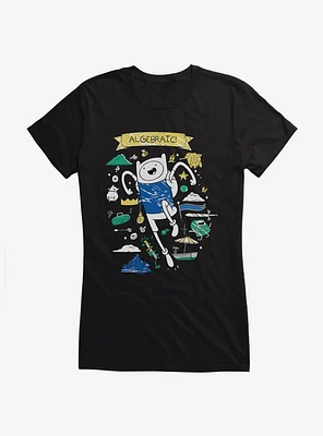 Adventure Time Finn Algebraic Girls T-Shirt