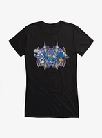 Adventure Time Action Mountains Girls T-Shirt