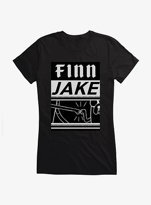 Adventure Time Finn Jake Pound Girls T-Shirt