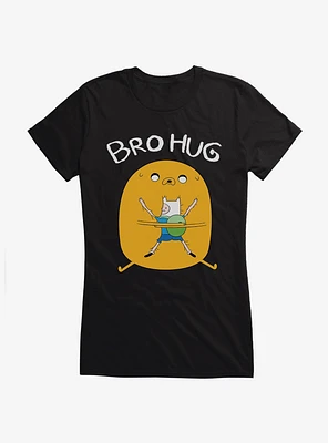 Adventure Time Jake Bro Hug Girls T-Shirt